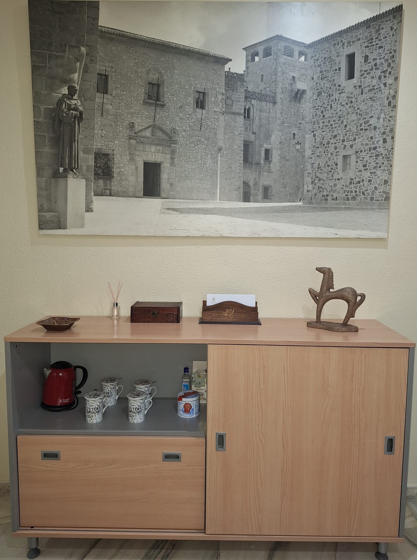 Detalle interior del despacho